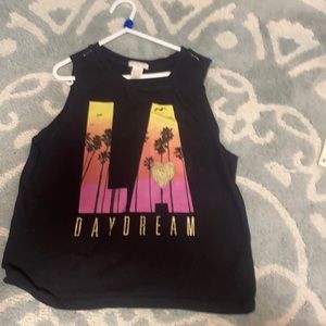 Girls forever 21 la tank top